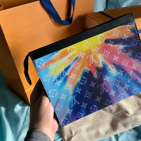 SUNSET MONOGRAM POCHETTE VOYAGE MM M45941 - Picture 8 of 13